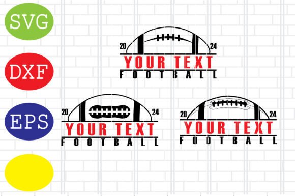 Custom Football Name SVG: Graphics for Crafts & Content