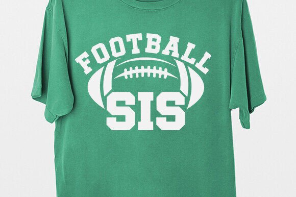 Football SVG, Sister Football SVG: Graphics for Crafts & Branding