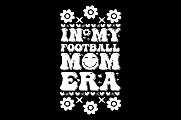 In My Football Mom Era Groovy Key Chain: Graphics & Crafts