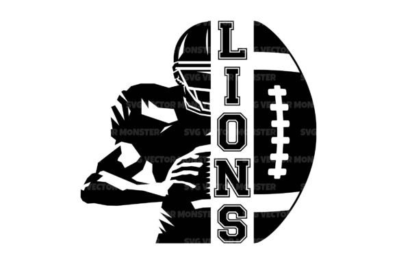 Lions Football SVG PNG Review